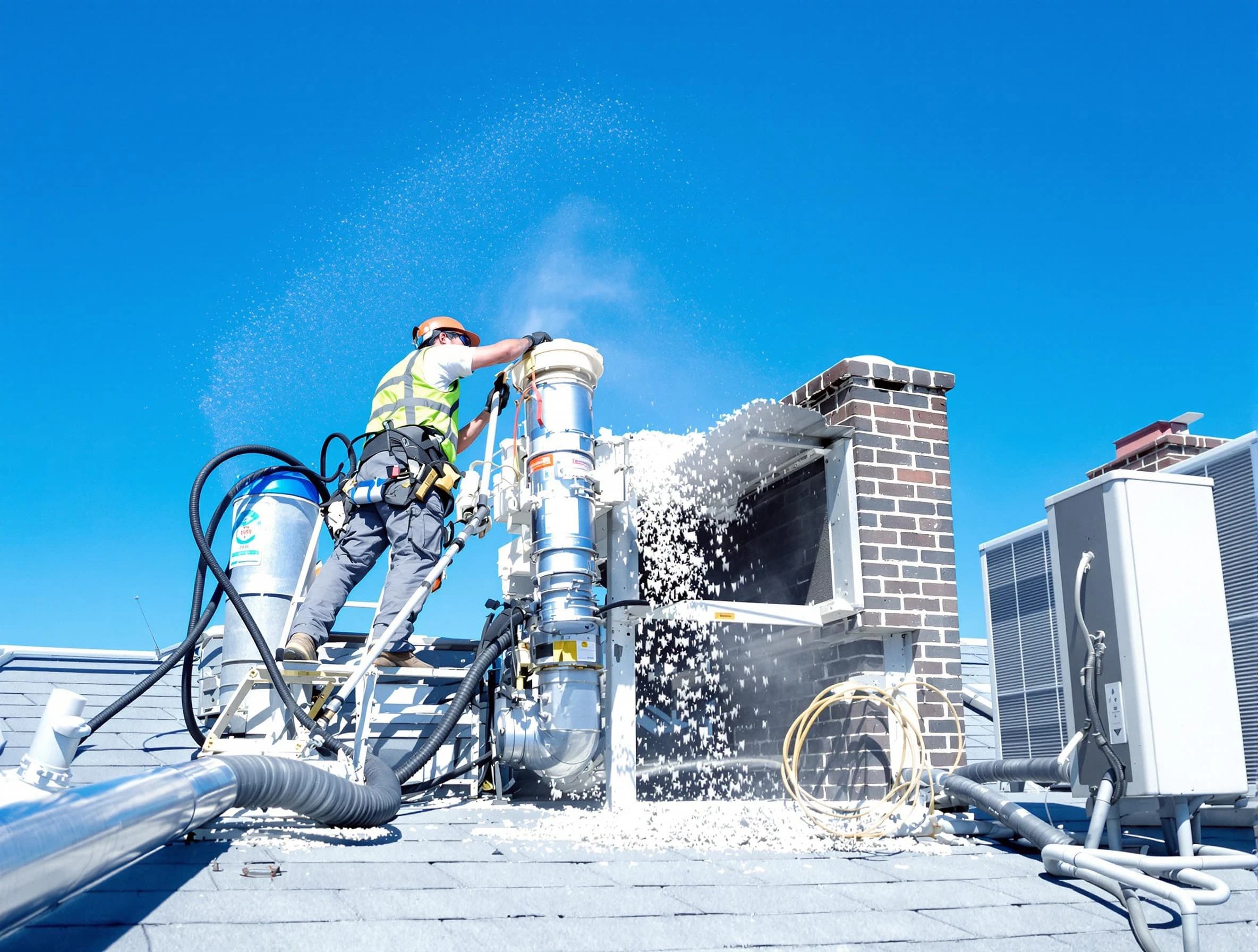 Expert roof dryer vent cleaning by Melrose Dryer Vent Cleaning in Melrose