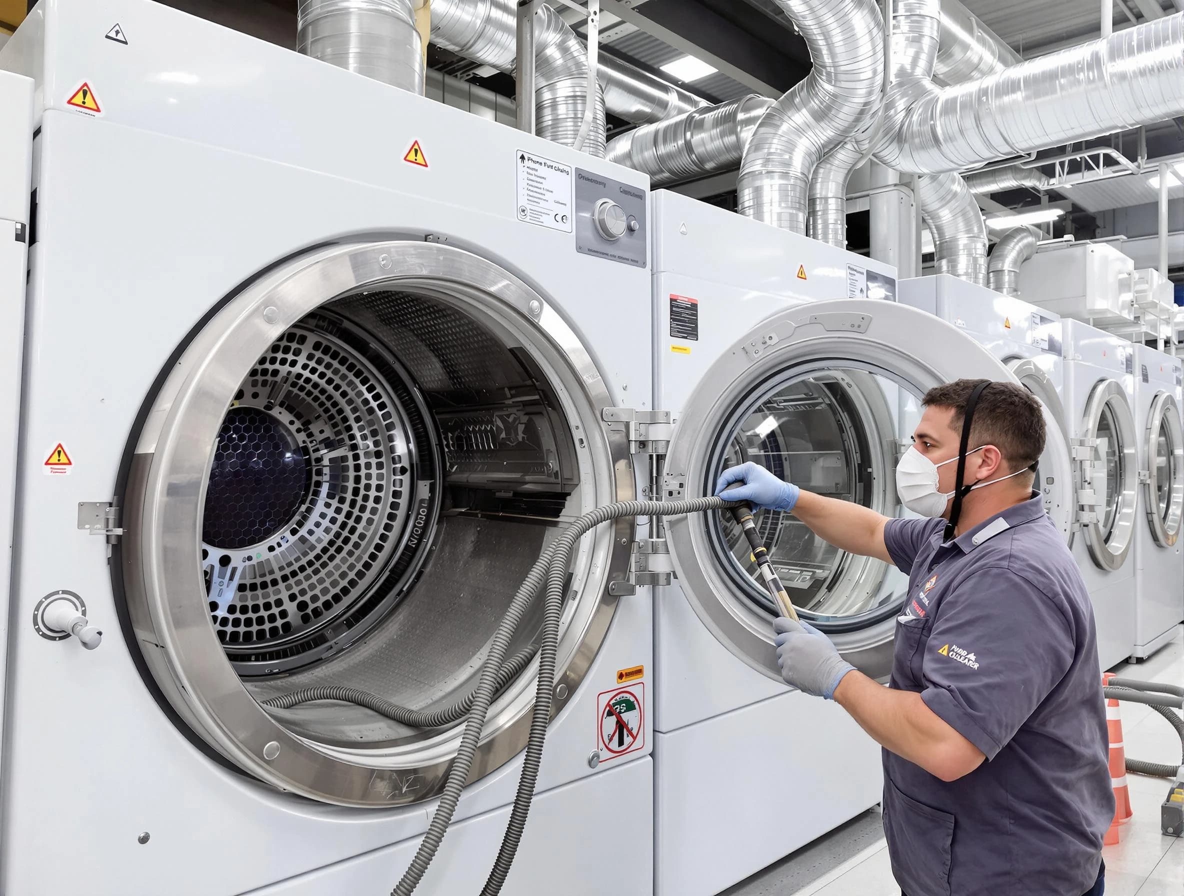 Industrial-grade dryer vent cleaning by Melrose Dryer Vent Cleaning in Melrose