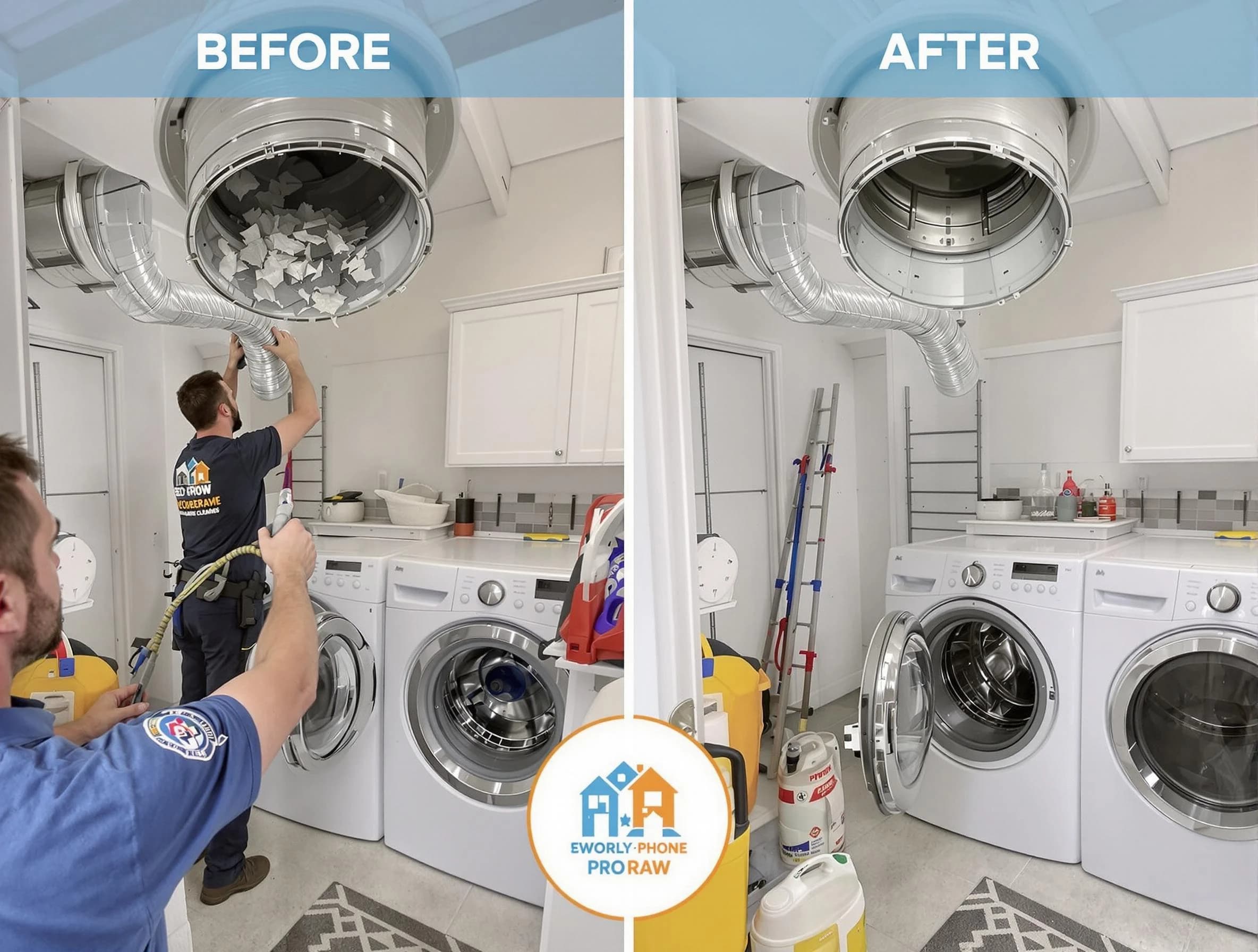 Residential dryer vent cleaning by Melrose Dryer Vent Cleaning in Melrose